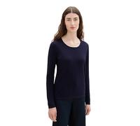 TOM TAILOR 1044388 Pull-Over, 30025 - Bleu Marine Midnight Blue, XXL Femme