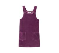 TOM TAILOR 1044508 Mini Jupe Salopette pour Enfant avec Poches plaquées en Velours côtelé, 36604-Violet Raisin, 116-122 Fille
