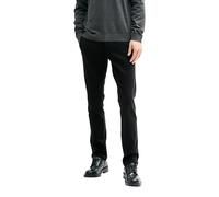 TOM TAILOR 1044853 Pantalon Chino Travis Slim, 29999-Black, 29W x 36L Homme