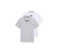 TOM TAILOR 1044879 Polo, 15398-Light Stone Grey Melange, 3XL Hommes