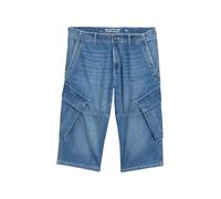 TOM TAILOR 1044977 Bermuda en Jean, 10119-Used Mid Stone Blue Denim, 34 Hommes