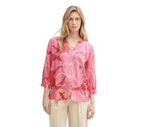 TOM TAILOR 1045237 Blouse, 37187-pink big Floral Shapes Design, 38 Femmes