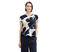 TOM TAILOR 1045238 Blouse, 37124-big Floral Shapes Design, 38 Femmes