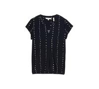 TOM TAILOR 1045238 Blouse, 38063-navy Dot Print, 34 Femmes