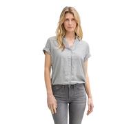 TOM TAILOR 1045239 Blouse, 35912-Bleu Marine et Blanc à Rayures Fines, 44 Femmes