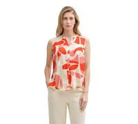 TOM TAILOR 1045253 Blouse, 37799-red Dots and Shapes Design, 44 Femmes