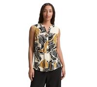 TOM TAILOR 1045253 Blouse, 37999-Design de Feuilles à Coupe Neutre, 48 Femmes