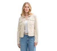 TOM TAILOR 1045390 Veste en Jean, 29517-sand Stone Beige, M Femmes