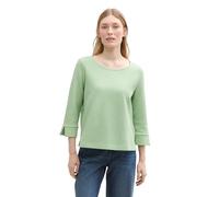 TOM TAILOR 1045521 Maillot de survêtement, 37441-Structure Verte, L Femme