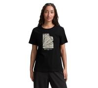 TOM TAILOR 1045534 T-Shirt, 29999-Noir, XL Femmes