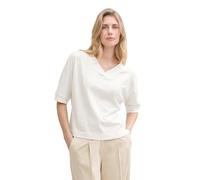 TOM TAILOR 1045567 T-Shirt, 10315-Whisper White, M Femmes