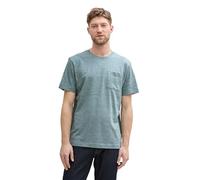 TOM TAILOR 1045624 T-Shirt, 37578 - Gris Menthe Bleu Marine injecté, XL Hommes
