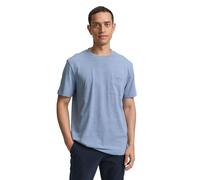TOM TAILOR 1045624 T-Shirt, 37679-White Dove Blue Injected, M Hommes