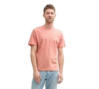 TOM TAILOR 1045627 T-Shirt, 12642-Hazy Coral Rose, L Hommes