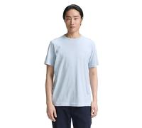 TOM TAILOR 1045627 T-Shirt, 13302-Light Metal Blue, XL Hommes