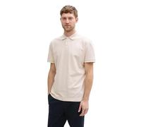 TOM TAILOR 1045629 Polo, 38207-Beige Clair-Deux Tons, XL Hommes