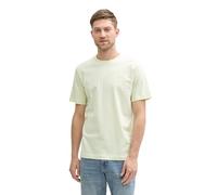 TOM TAILOR 1045640 T-Shirt, 37702-Citron Vert crème rayé Blanc, XXXL Hommes