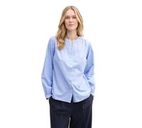 Tom Tailor Blouse manches longues 1045250 Bleu Femme Taille 38
