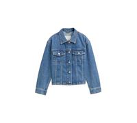 TOM TAILOR 1045788 Veste en Jean, 10113-Clean Mid Stone Blue Denim, 152 Fille