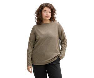 TOM TAILOR 1045923 Maillot de survêtement, 36987-Cargo Beige Mini Pepita, 54 Femme