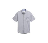 TOM TAILOR 1046086 Chemise, 37975-navy Structured Slub, L Hommes