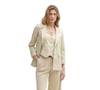 TOM TAILOR 1046188 Blazer, 37762-Champagne, 42 Femmes