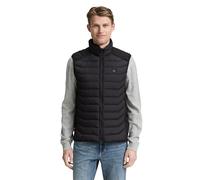 TOM TAILOR 1046222 Gilet, 29999-Noir, 3XL Hommes