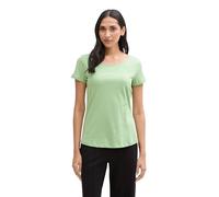 TOM TAILOR 1046269 T-Shirt, 37116-True Green, L Femmes