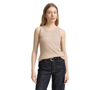 TOM TAILOR 1046413 Haut, 32208-Soft Taupe Grey, L Femmes