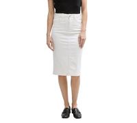 TOM TAILOR 1046439 Jupe midi, 10315-Whisper White, 36 Femmes
