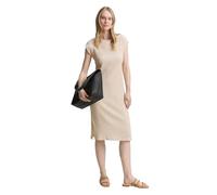 TOM TAILOR 1046470 Robe, 38002-Champagne Structure, 44 Femmes