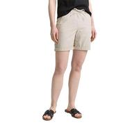 TOM TAILOR 1046496 Bermuda, 38038-Delicate Olive White Stripe, 34 Femme