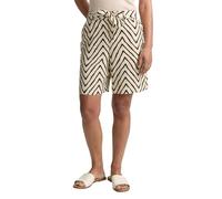 TOM TAILOR 1046506 Bermuda, 38058-natural Zig zag Design, 40 Femme