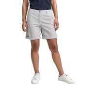 TOM TAILOR 1046511 Bermuda, 35731-delicate Black White Stripe, 44 Femme