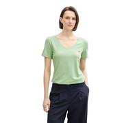 TOM TAILOR 1046579 T-Shirt, 37116-True Green, XL Femmes