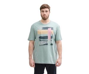 TOM TAILOR 1046816 T-Shirt, 28129-light Ice Blue, 4XL Hommes