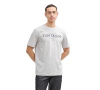 TOM TAILOR 1046875 T-Shirt, 15398 - Mélange de Pierres claires, L Hommes