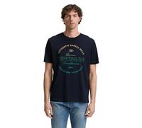TOM TAILOR 1046876 T-Shirt, 10668 - Sky Captain Blue, M Hommes