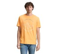 TOM TAILOR 1046876 T-Shirt, 37103-Peachy Orange, M Hommes