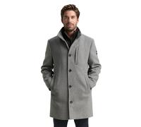 TOM TAILOR 1046983 Manteau en Laine 2 en 1 avec Veste intérieure Amovible, 30507-Light Stone Grey Wool Twill, XXL Hommes