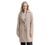 TOM TAILOR 1047055 Manteau, 38230-boucle Beige Melange, XXL Femmes