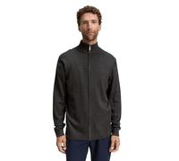 TOM TAILOR 1047571 Cardigan, 10617-Black Grey Melange, 3XL Homme