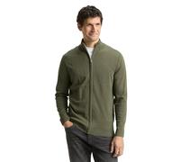 TOM TAILOR 1047571 Cardigan, 39401-tea Leaf Melange, L Homme