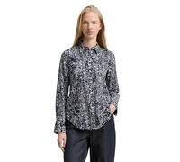 TOM TAILOR 1047586 Blouse, 38402-Navy Abstract Dot Design, 36 Femmes