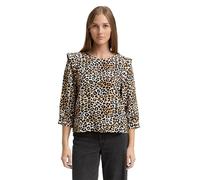 TOM TAILOR 1047612 Blouse, 38384-Leo Print, M Femmes