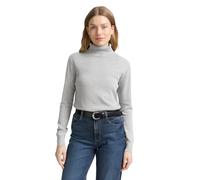 TOM TAILOR 1047675 Pull-Over, 21373-Medium Silver Grey Melange, XL Femme