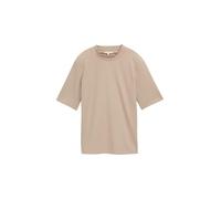 TOM TAILOR 1047761 T-Shirt, 32208-Soft Taupe Grey, M Femmes