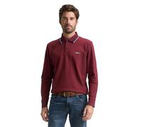 TOM TAILOR 1047798 Polo pour Homme, 39223-Navy Coach Red Two Tone