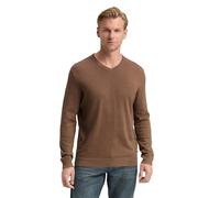 TOM TAILOR 1048016 Pull-Over, 38678-Dark Taupe Melange, XL Homme
