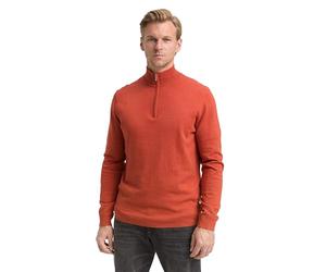 TOM TAILOR 1048018 Pull-Over, 38680-Rust Red Melange, M Homme